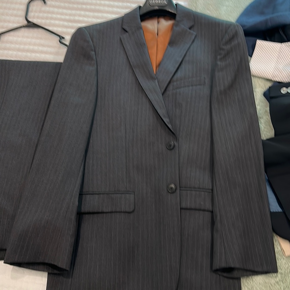 Men’s Jos. A Bank charcoal grey suit